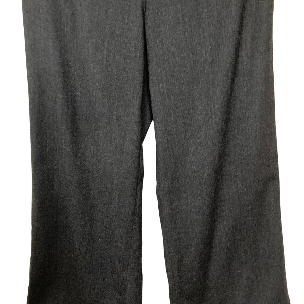 Eileen Fisher Wool Gray Wide Leg Palazzo Dress Pants High Rise Pockets Size XS - Picture 4 of 16